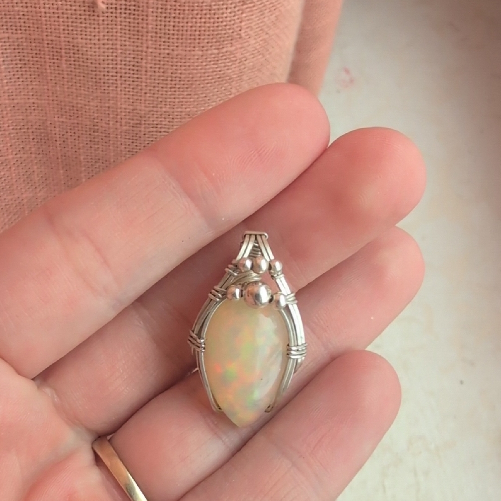 Large Opal Pendant